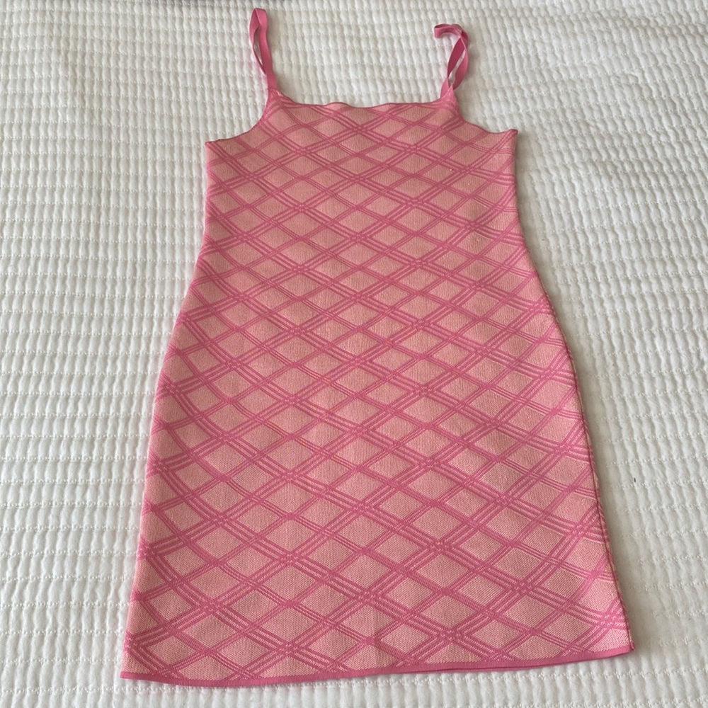 Pretty in Pink mini dress